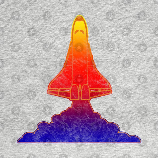 Retro Space Shuttle by Scar